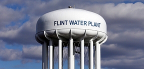 Flint Lead Poisoning Image - Flint Water Tower